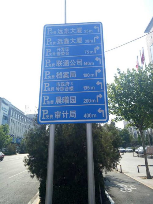停车标志标牌 您的城市停车导航员